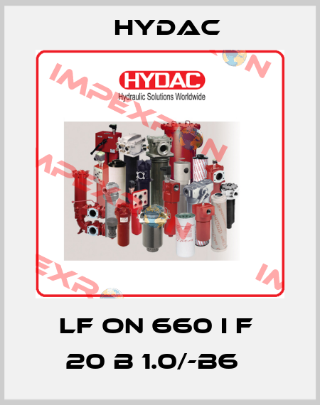 LF ON 660 I F  20 B 1.0/-B6   Hydac