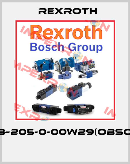 271–113–205-0-00W29(Obsolete)  Rexroth