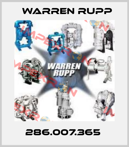 286.007.365  Warren Rupp