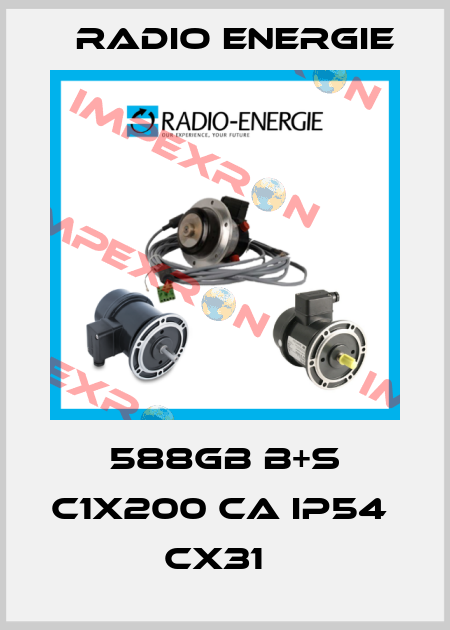588GB B+S C1X200 CA IP54  CX31   Radio Energie