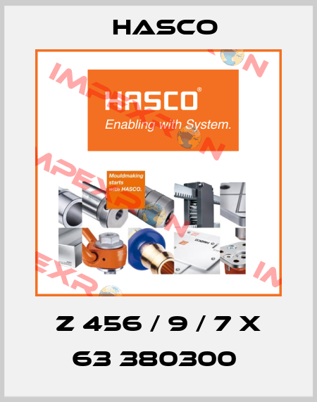 Z 456 / 9 / 7 X 63 380300  Hasco