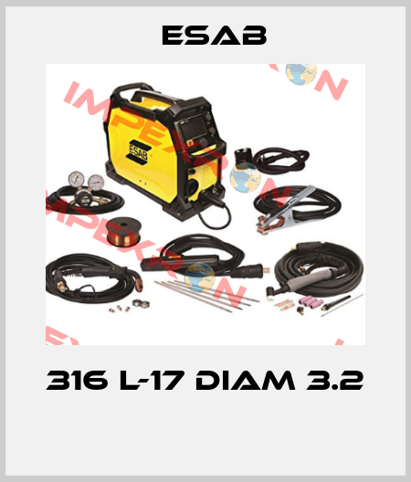 316 L-17 DIAM 3.2  Esab