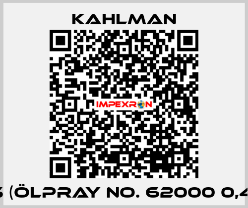 32955 (Ölpray No. 62000 0,4 ltr.)  Kahlman