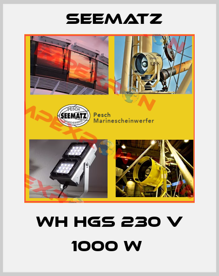 WH HGS 230 V 1000 W  Seematz