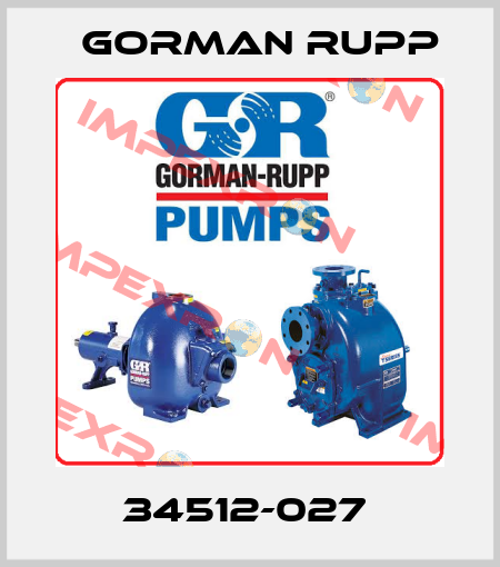 34512-027  Gorman Rupp