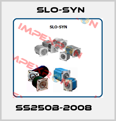 SS250B-2008    Slo-syn