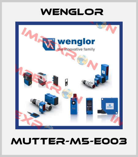 MUTTER-M5-E003 Wenglor