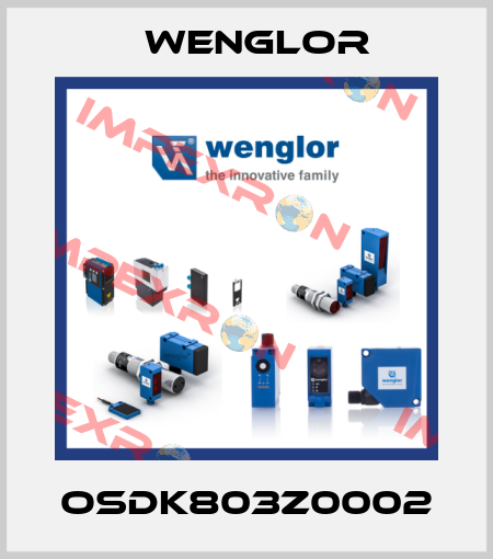 OSDK803Z0002 Wenglor