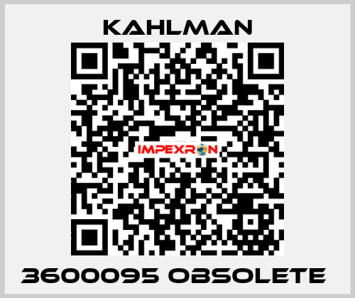 3600095 obsolete  Kahlman