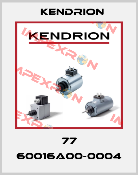 77 60016A00-0004 Kendrion