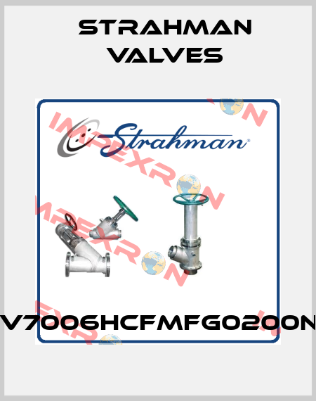 SV7006HCFMFG0200NN STRAHMAN VALVES