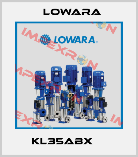 KL35ABX     Lowara