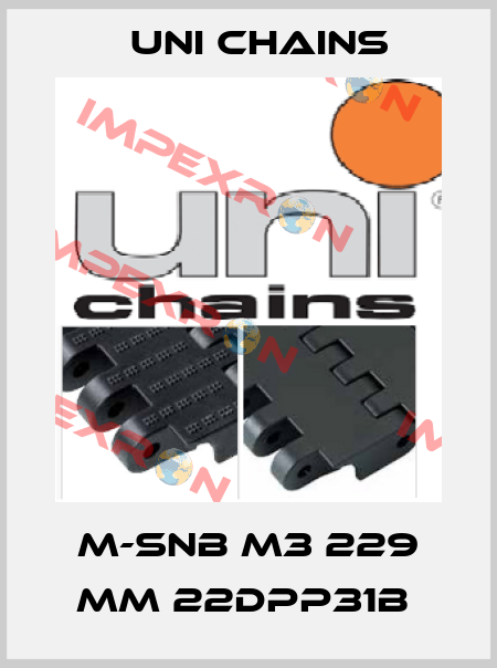 M-SNB M3 229 mm 22DPP31B  Uni Chains