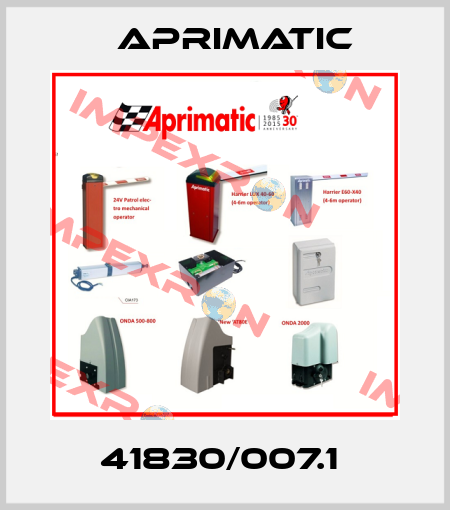 41830/007.1  Aprimatic