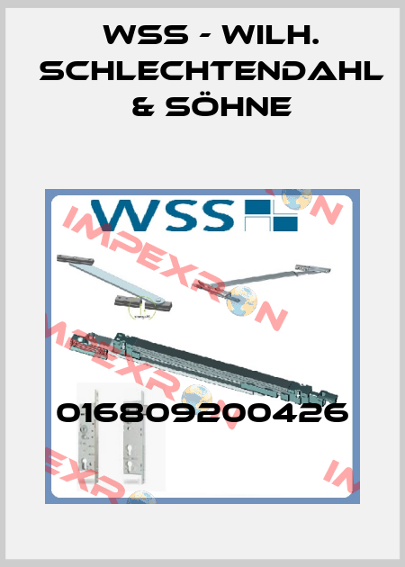016809200426 WSS - Wilh. Schlechtendahl & Söhne