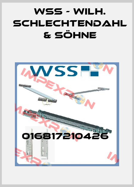 016817210426  WSS - Wilh. Schlechtendahl & Söhne