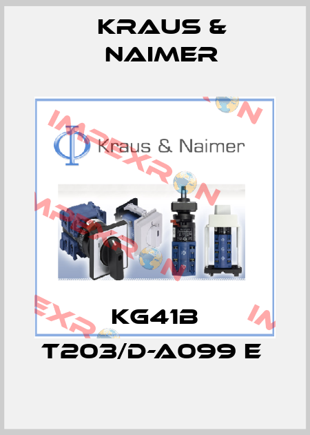 KG41B T203/D-A099 E  Kraus & Naimer
