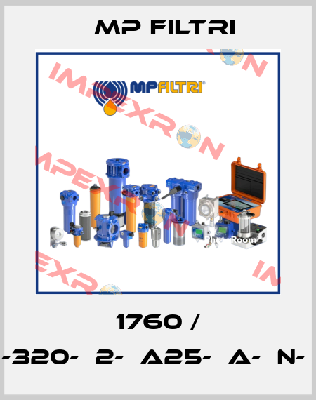 1760 / HP­-320-­2-­A25-­A-­N-­P01 MP Filtri