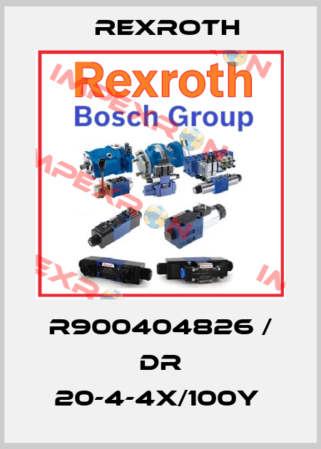 R900404826 / DR 20-4-4X/100Y  Rexroth