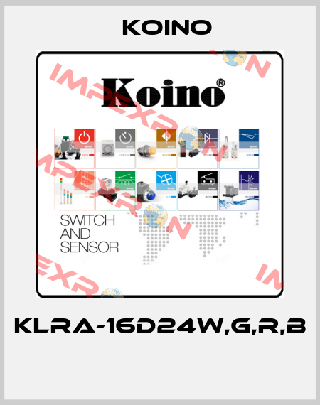 KLRA-16D24W,G,R,B    Koino