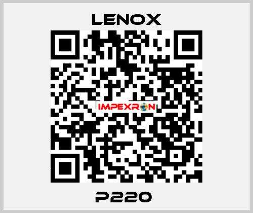 P220  Lenox