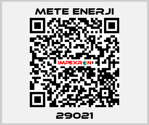29021 METE ENERJI