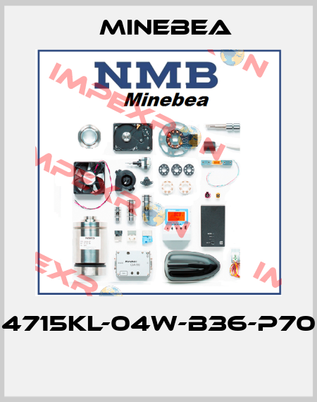 4715KL-04W-B36-P70  Minebea