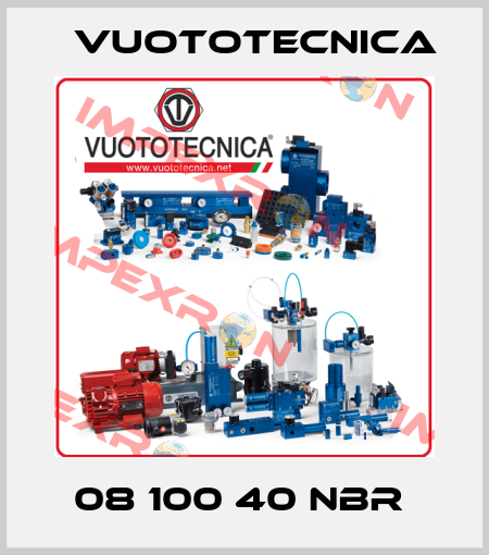 08 100 40 NBR  Vuototecnica