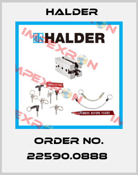 Order No. 22590.0888  Halder