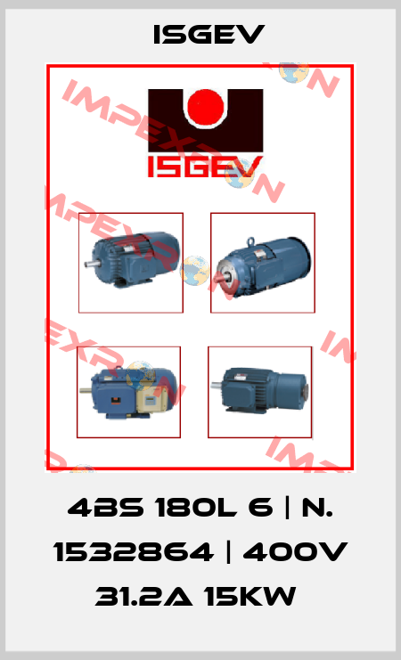 4BS 180L 6 | N. 1532864 | 400V 31.2A 15KW  Isgev