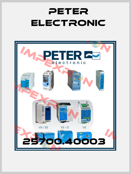 25700.40003  Peter Electronic