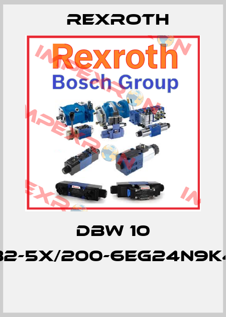 DBW 10 B2-5X/200-6EG24N9K4  Rexroth