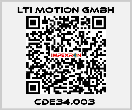 CDE34.003  LTI Motion GmbH