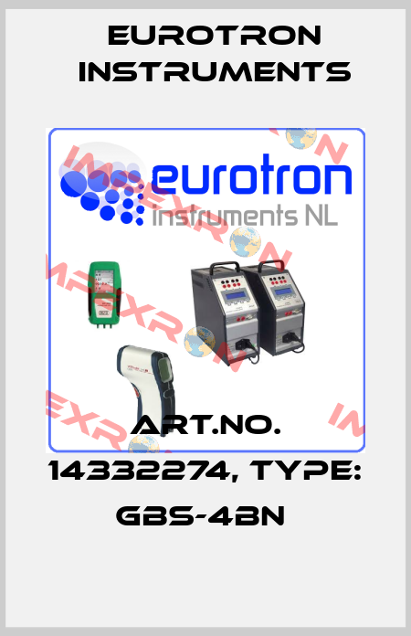 Art.No. 14332274, Type: GBS-4BN  Eurotron Instruments