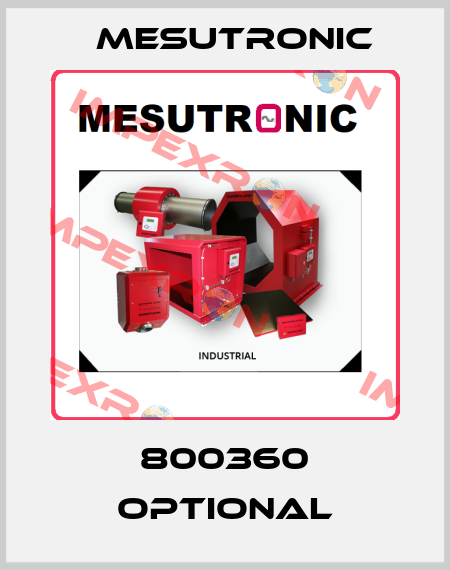 800360 Optional Mesutronic