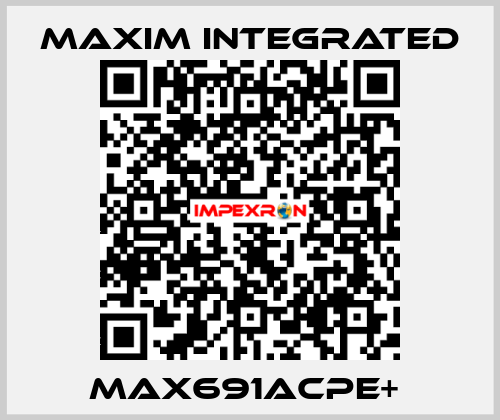 MAX691ACPE+  Maxim Integrated
