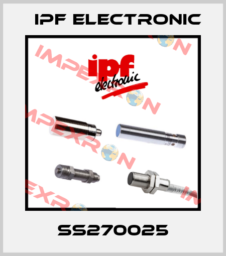 SS270025 IPF Electronic