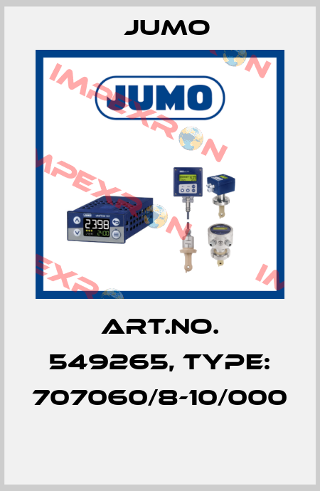 Art.No. 549265, Type: 707060/8-10/000  Jumo
