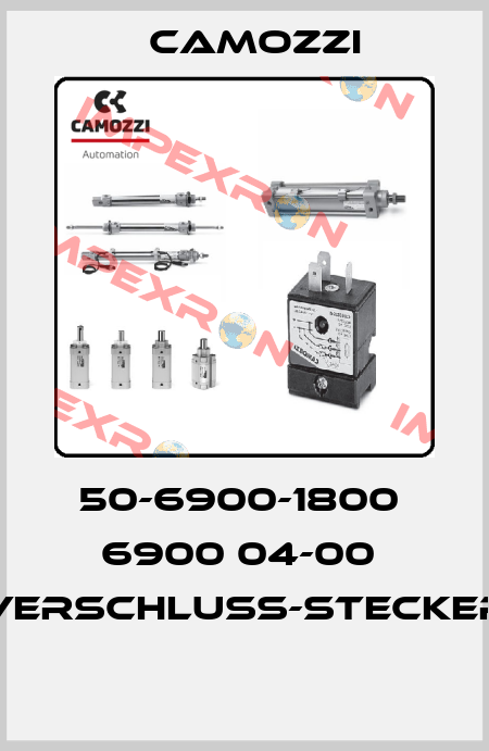 50-6900-1800  6900 04-00  VERSCHLUSS-STECKER  Camozzi