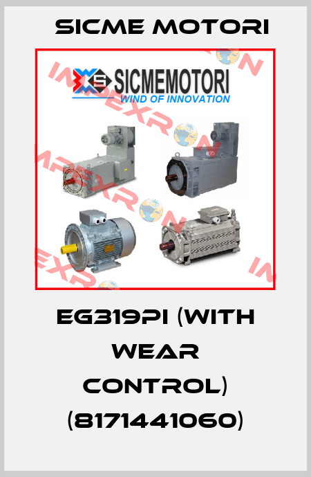 EG319Pi (with wear control) (8171441060) Sicme Motori