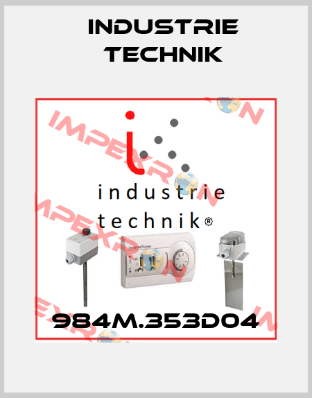 984M.353D04 Industrie Technik