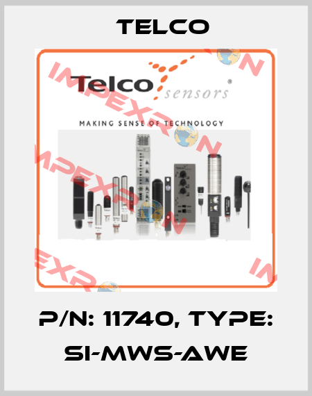 p/n: 11740, Type: SI-MWS-AWE Telco