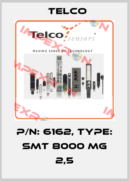 p/n: 6162, Type: SMT 8000 MG 2,5 Telco