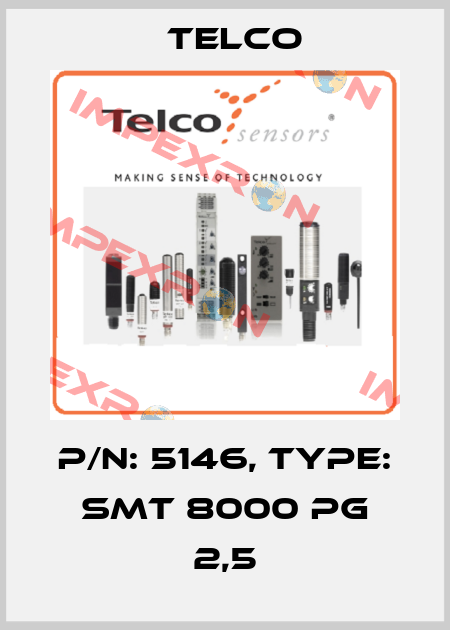 p/n: 5146, Type: SMT 8000 PG 2,5 Telco