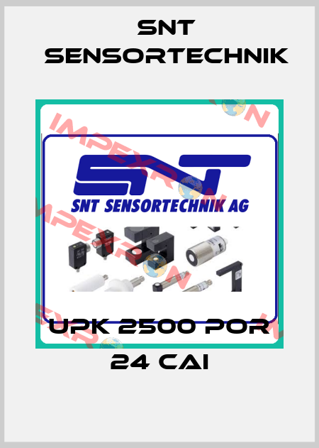 UPK 2500 POR 24 CAI Snt Sensortechnik