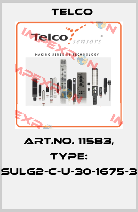 Art.No. 11583, Type: SULG2-C-U-30-1675-3  Telco