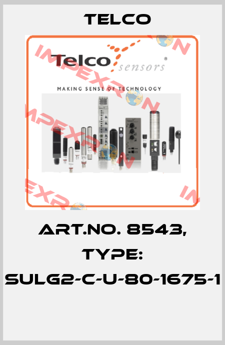 Art.No. 8543, Type: SULG2-C-U-80-1675-1  Telco