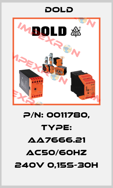 p/n: 0011780, Type: AA7666.21 AC50/60HZ 240V 0,15S-30H Dold