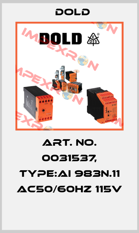 Art. No. 0031537, Type:AI 983N.11 AC50/60HZ 115V  Dold