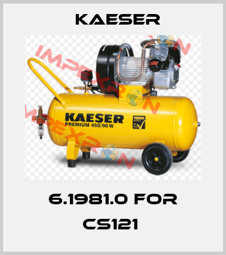 6.1981.0 for CS121  Kaeser